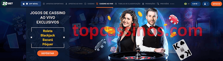 20bet jogos Cassino Ao vivo