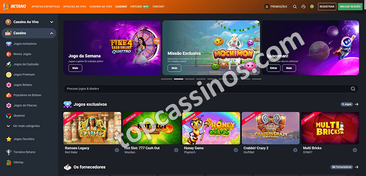 Betano Cassino Online